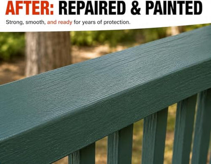 Re-Rot Liquid Wood Rot Repair Kit, 96 oz Penetrating Epoxy Resin - size: 96 Ounce