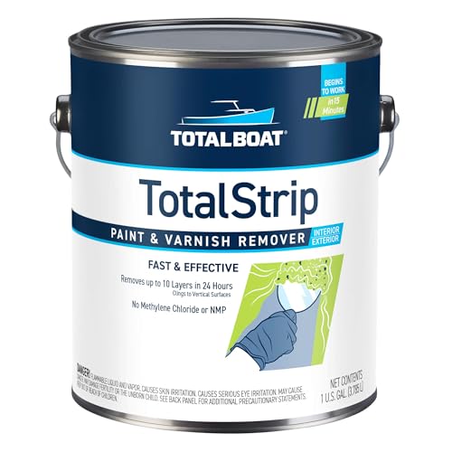 TotalBoat TotalStrip Heavy-Duty Marine Varnish and Paint Stripper - Gallon
