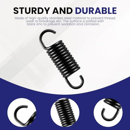 10 Packs 2.5 inch Spring Furniture Replacement Extension Tension Springs