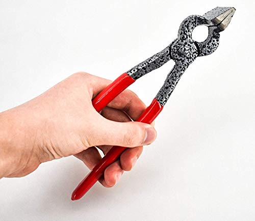 Flat Pliers-Handmade DIY Leathercraft Tool-Leather Edge Pliers, Width 45mm - style: pliers