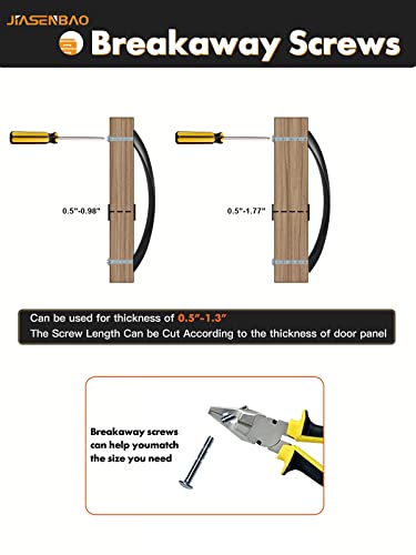 Black Cabinet Pulls 6.3 Inch Arch Twisted Matte Black Handles Drawer Kitchen Cupboard Bathroom Dresser Cabinet Hardware Zinc Alloy 5 Pack - color: Black, size: 6.3 inch Hole Centers