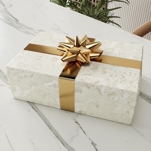 30"×118" Silk Embossed Wallpaper Peel and Stick Floral Wall Paper Stick and Peel for Bedroom Waterproof Embossed Wallpaper for Bathroom Beige Flower Textured Contact Paper for Cabinet Drawer - size: 30" x 118"
