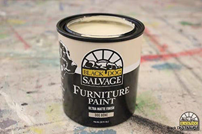 Black Dog Salvage Furniture Paint "Dog Bone" White - Quart
