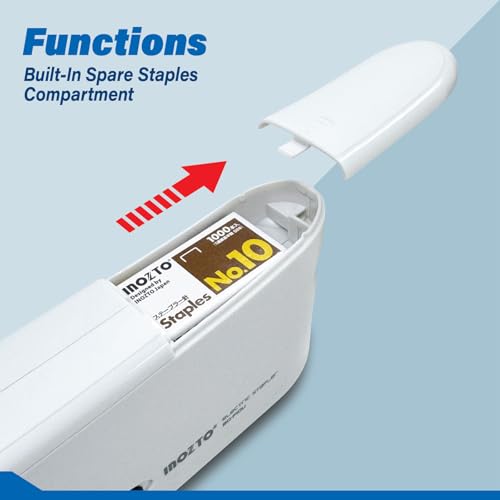 Electric Stapler, Batteries or USB Powered. Intellignet Automatic Sensor Stapler for up to 20 Sheets, 20 Pages per Second with Staple Remover & Anti-Slip Base, Compatible with Bostitch Staples