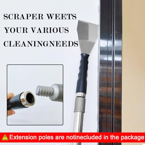 3 Inch Bent Scraper, Stainless Steel Paint Scraper