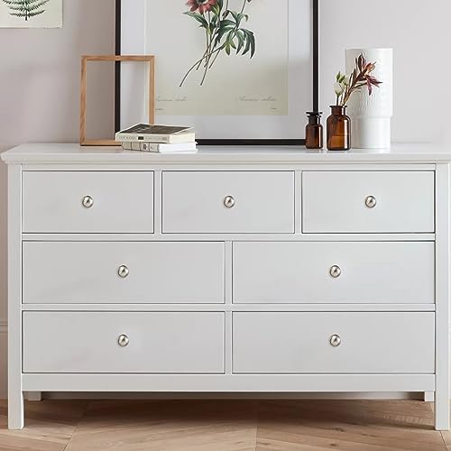 10 Pack Cabinet Handles - Brushed Satin Nickel Knobs, Silver Drawer Knobs, Zinc Alloy Hardware for Cabinets & Cupboards - color: Brushed Satin Nickel
