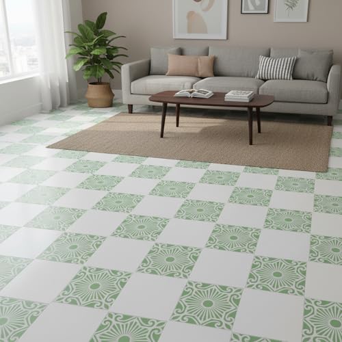 Geometric Sunburst Tile Stencils for Painting, 12x12 Inch, 2 PCS