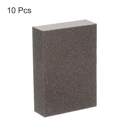 HARFINGTON 10pcs Medium Grit Sanding Sponge Blocks 180-240 Grit Foam Sanding Block for Polishing Kitchen Metal Wood Drywall, 100x70x25mm - size: 180-240 Grit