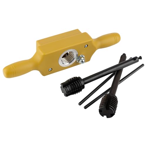 Kings County Tools Tap and Die Set, Cuts Male and Female Wooden Threads, 1" - size: 1 In.