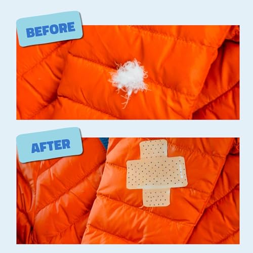 Noso Patches Fabric Repair Kit, Waterproof Peel & Stick Self-Adhesive - color: Bandage