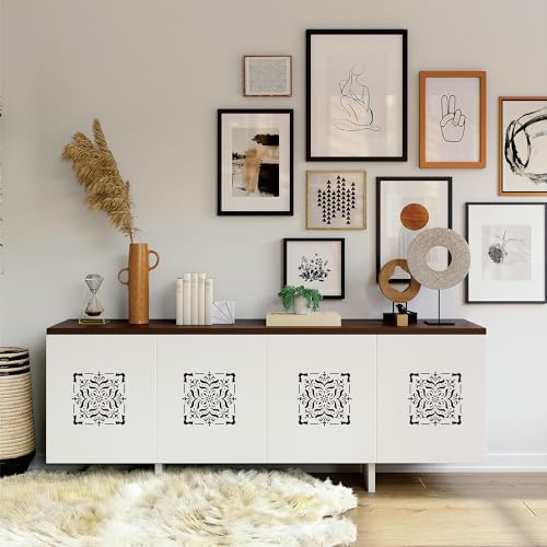 16 Pcs Mandala Stencils for Painting, 6x6 Inch Reusable DIY Templates