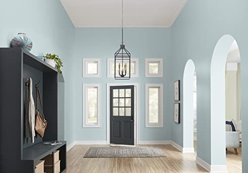 KILZ TRIBUTE Paint & Primer, Interior, Satin, Almost Aqua, 1 Gallon - color: ALMOST AQUA, size: 128 Fl Oz (Pack of 1)