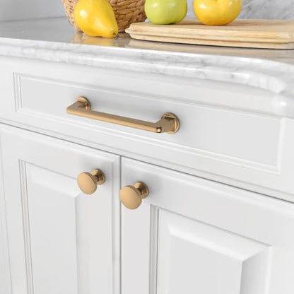 Asidrama 6 Pack Champagne Bronze Kitchen Cabinet Knobs - color: Champagne Bronze, style: 6 Pack