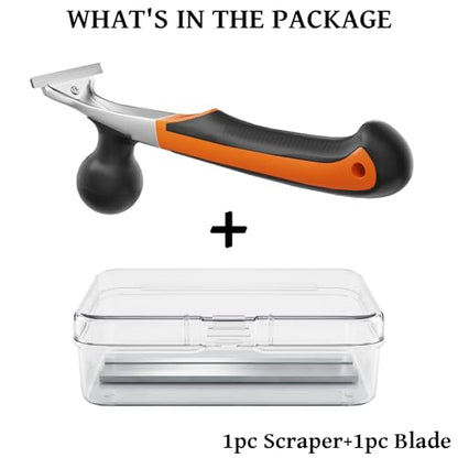 Professional 2-1/2" Tungsten Carbide Scraper, with an Additional Blade - style: 2 Blades