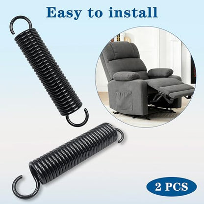 2 pcs 4 7/8 inch Extension Springs for Power Recliner Lift Chair Couch