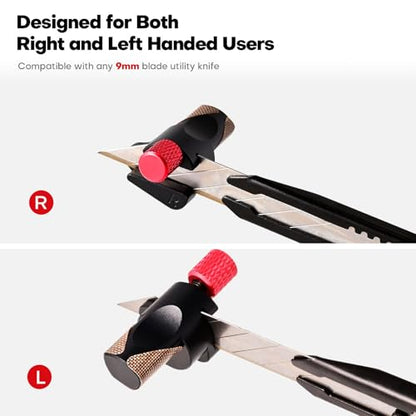 NEWISHTOOL Aluminum PPF Edge Cutter Vinyl Cutting Guide Spacer Wrap Tools