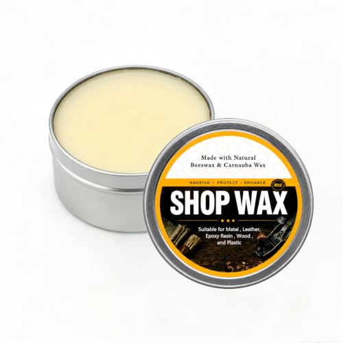 8 oz All Natura Paste Wax for Metal and Wood,Shop Wax for Workshop Tools