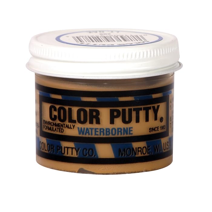 6-Pack of 3.68 oz Color Putty 200 Color Putty White Waterborne Putty