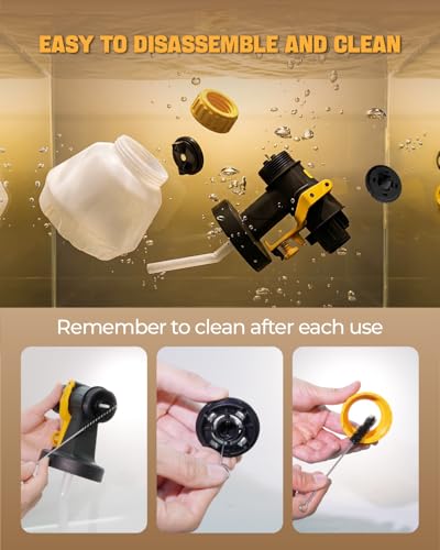 Cordless Paint Sprayer Fits for DEWALT 20V MAX Battery (No Battery)