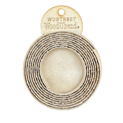 WoodUBend Trim TR807 215x1.6cm Heat Bendable & Flexible Wood Trims - DIY Craft, Furniture & Home Decor - Easy to Apply & Paint - Versatile, Reusable & Durable - size: TR807