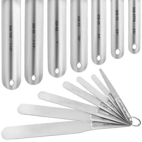 Saillong 7PCS Caulking Spatula Tool Set, From 3/8” To 1-1/2”