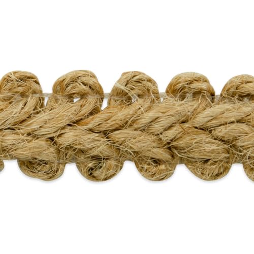 Gimp/Woven Braid Trim by The Yard (Natural) - color: Natural
