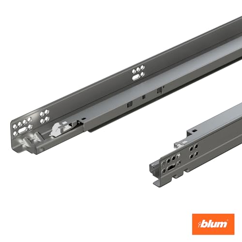 Blum Tandem Plus BLUMOTION Soft-Close Undermount Slides Kit, 18 in, 2-Pack - size: 2 Kits