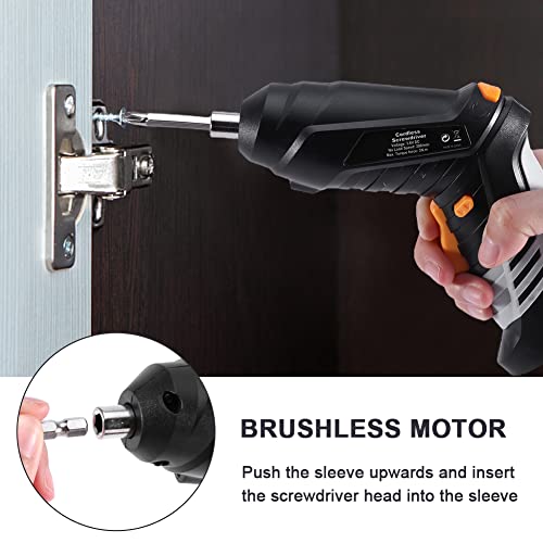 3.6V Cordless Electric Screwdriver Set, Mini Screwdriver Drill Set
