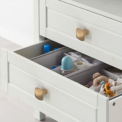Asidrama 10 Pack Champagne Bronze Kitchen Cabinet Knobs - color: Champagne Bronze, size: Single Hole