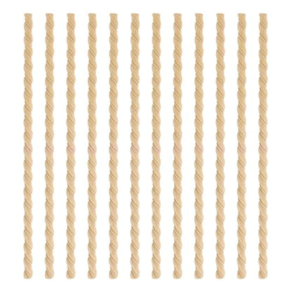 12pcs Decorative Wood Trim, 15.74in Wall Beaded Molding Strips Trim Unfinished 3D Line Bobbin Scalloped Moulding Appliques for DIY Edge Home Decor Wall Cabinet Shelf Window Door Furniture (Style 2) - style: Style 2