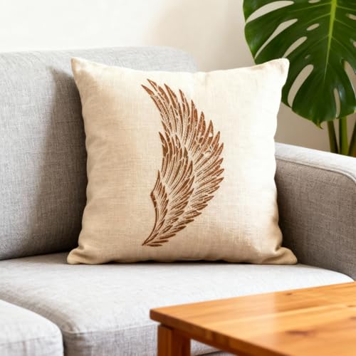 TIAMECH A4 Reusable Eagle Angel Wing Stencil for Painting - style: Wing