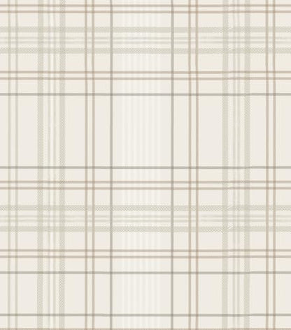Peel and Stick Wallpaper Check Plaid Boho Neutral - Self Adhesive Waterproof Vinyl Wallpaper for Walls, Kitchen Backsplash, Bathroom, Bedroom, Rentals (Light, 17.3" X 118.11") - color: Light, size: 17.3" X 118.11"