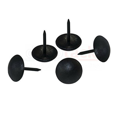 decotacks® Matt Black Upholstery Nails/Tacks 7/16in - 100 Pcs [Matt Black] DX0511MBL