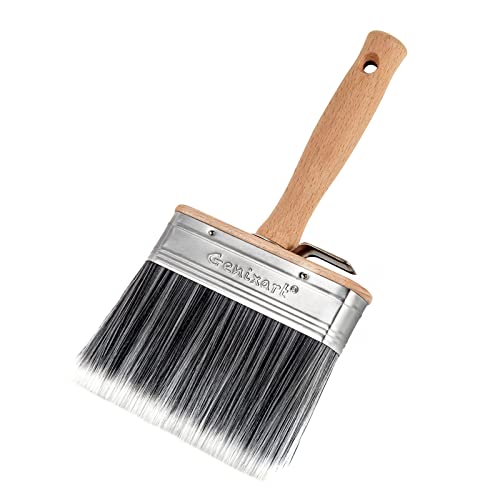 Genixart Deck Stain Brush for Wood, Lime Wash Paint Brush, 5-inch
