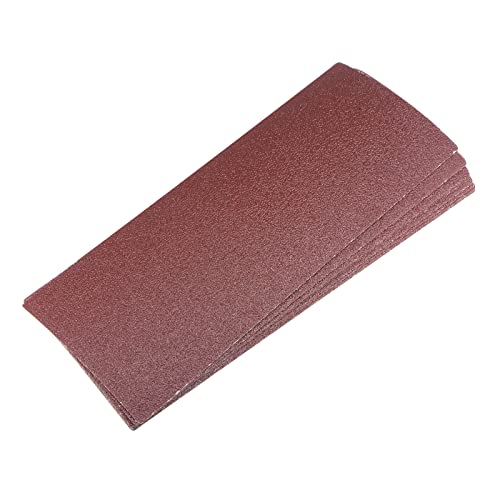 uxcell 10 Pcs 60 Grit Sandpapers 9" x 3.7" Aluminum Oxide Sanding Sheets Hand Sander Papers for Wood Furniture Finishing - style: 60 Grit