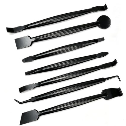 Car Wrapping Vinyl Tool Kit Window Film Tint Tools Kit with Car Edge Wrap Squeegee, Vinyl Felt Squeegee, 9mm Utility Knife with 10pcs Blades, and Safety Cutter