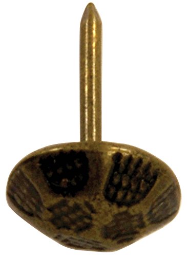 Hillman No. 9 Antique Brass Brass Double Point Tacks 25 pk