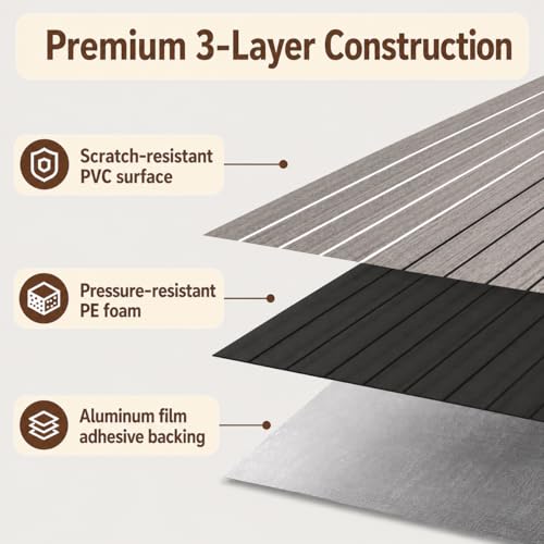 Peel and Stick Wood Slat Wall Panels, Grayish Brown, 118 x 15.7 in - color: Grayish Brown, size: 15.7" x 118"