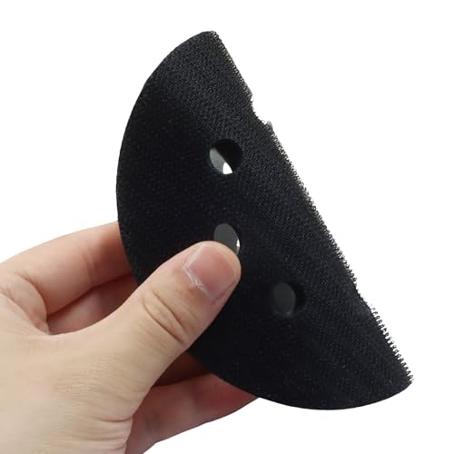 10 Pack 5 Inch Foam Sanding Pads, 8 Holes, Hook and Loop - size: 5 Inch(10 Pack, 8 Holes)
