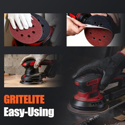 200 PCS 5-Inch Sanding Discs 400 Grit, 8-Hole Round Hook & Loop Sandpaper for Random Orbital Sander - style: 400 Grit-200PCS