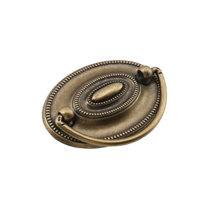 Antique Cabinet Ring Pull, Zinc Alloy Drawer Pulls, 2Pcs - style: Type-1