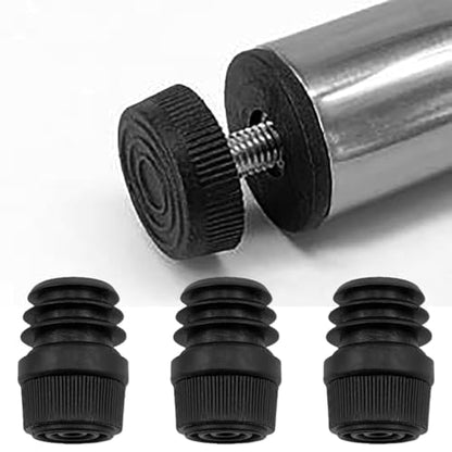 8pcs 25mm Adjustable Leveling feet for Furniture Circular Built-in Leveling feet Suitable for Office or Household Furniture