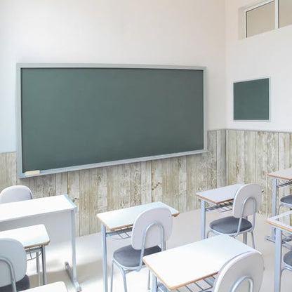 Shiplap Peel and Stick Wallpaper Contact Paper for Classroom 17.7"x 118" - color: Wood, size: 17.7" x 118"