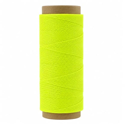 Mandala Crafts 200M 0.45mm Lime Green Round Waxed Thread for Leather Sewing - color: Lime Green, size: Round 0.45mm 219 Yards 200M