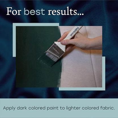 Fabricoat Fabric Paint & Upholstery Dye, Green, Flexible Finish - color: Green, size: 250 ml