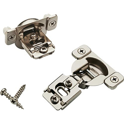 Liberty H70223C-NP-C 1/2-Inch Partial Overlay 2 Prong Base Plate