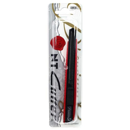 NT Cutter Premium Evolution PMG Series, Aluminum Die-Cast Grip (PMGA-EV01) - size: 9mm Standard-Duty, style: Red Aluminum Diecast Grip with Ultra Sharp Blade
