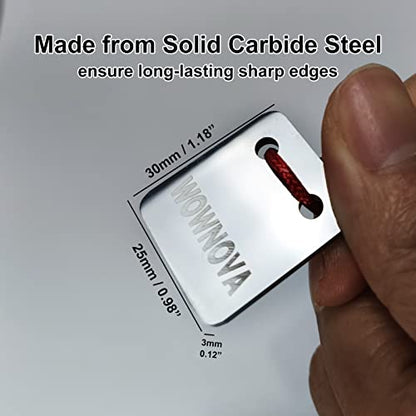 WOWNOVA Carbide Spot Repair Scraper Painters Denibber Spot Repair Tool