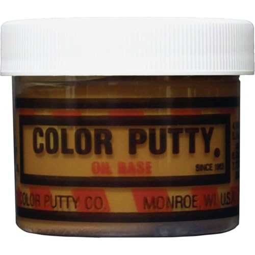 Color Putty 136 3.68oz Oil Based Wood Filler Putty - Nutmeg