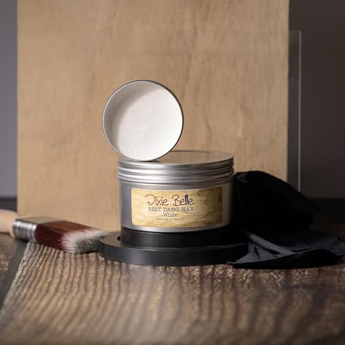 Dixie Belle Paint Company - Best Dang Furniture Wax - White (10oz) - color: White, size: 10 Ounce (Pack of 1)
